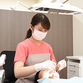 何歳になっても健康な歯を 維持できるサポートをします。