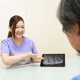 何歳になっても健康な歯を 維持できるサポートをします。