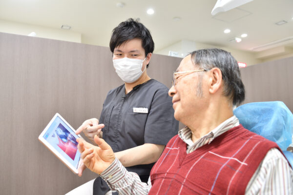 歯科医師の説明